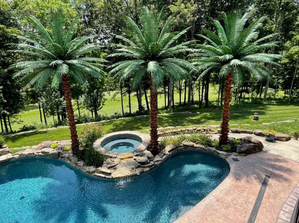 Outdoor Artificial Phoenix Date Palms 2